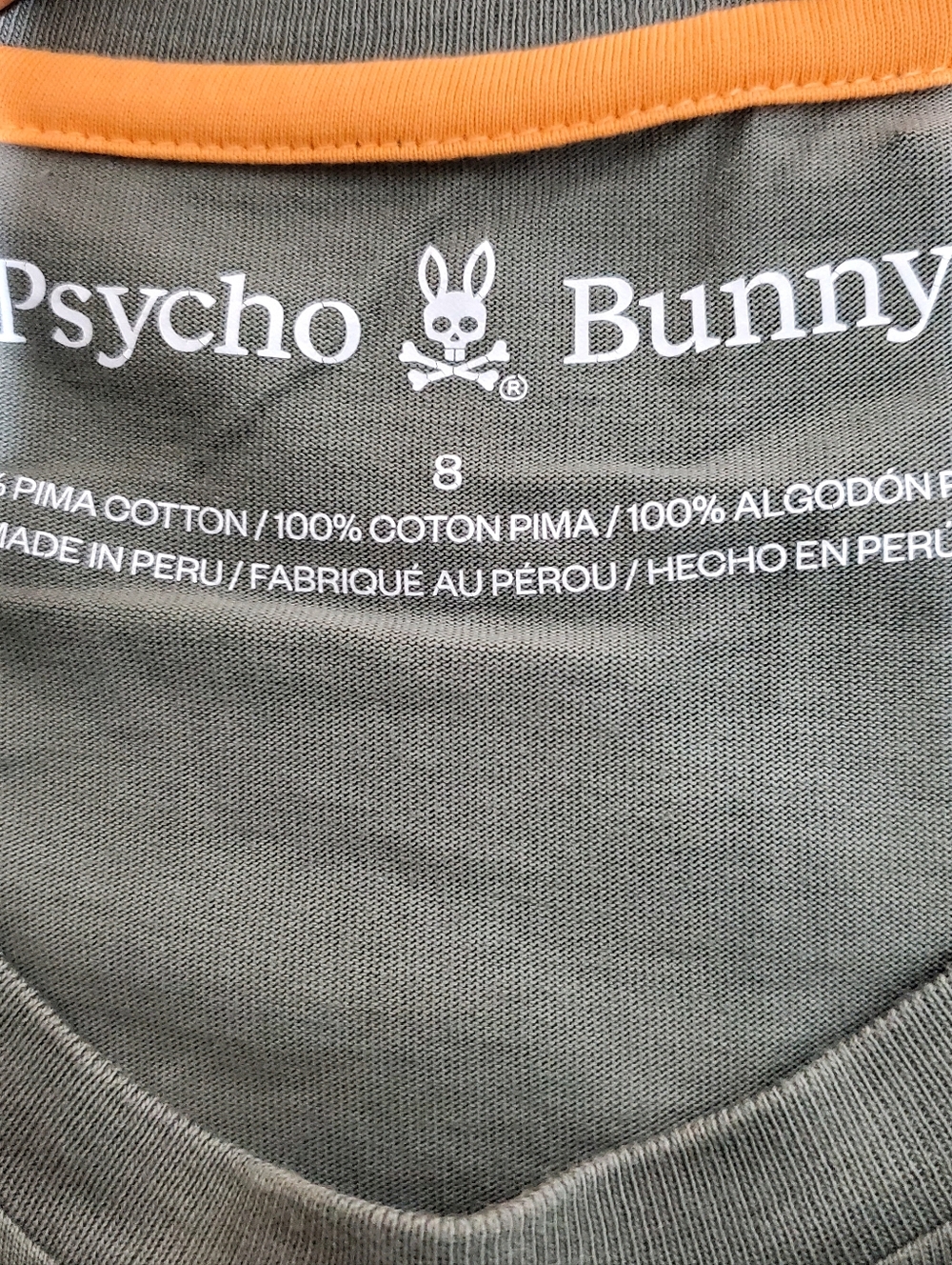 Psycho Bunny Mens Richardson Graphic Tee Size 2X - Picture 6 of 8